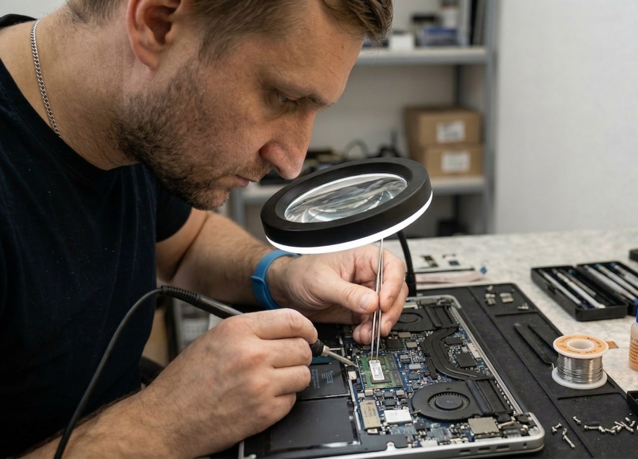 Фото мастера или процесса ремонта